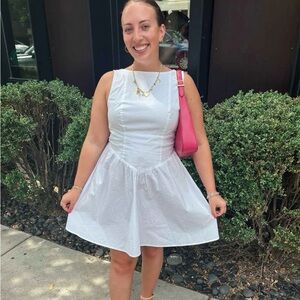 Women’s Bow Back Mini-A-Line Dress XS